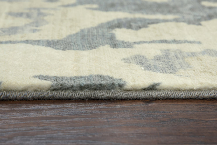 Gossamer Gray And Gold 8x10 Rug